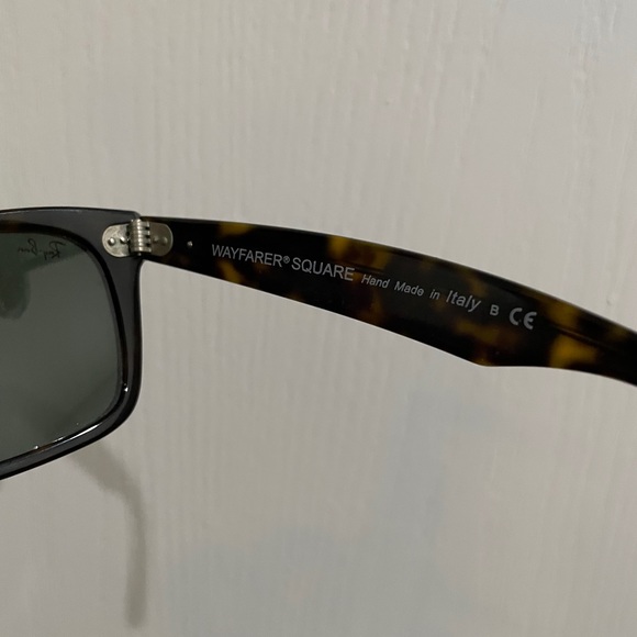 Rayban dark tortoiseshell wayfarer glasses - Picture 5 of 5